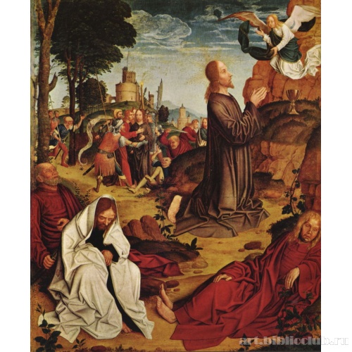 Серия Страстей Христовых, сцена: Христос в Гефсиманском саду