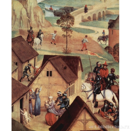 Сцены из Жизни Марии. Фрагмент: Избиение младенцев