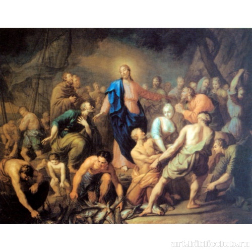 Чудесный улов рыбы