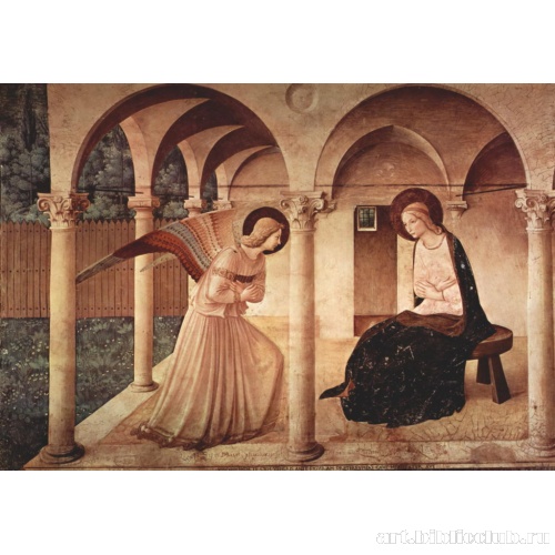 Цикл фресок доминиканского монастырн Сан Марко во Флоренции, сцена: Благовещение