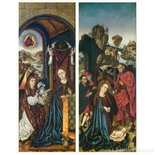 Благовещение Марии и Поклонение младенцу, Перингсдрфский алтарь