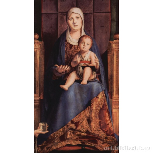 Мадонна на троне, фрагмент Пала ди Сан Кассиано, Венеция