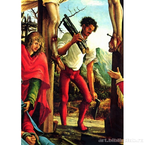 Алтарь св. Себастьяна. Распятие. Фрагмент