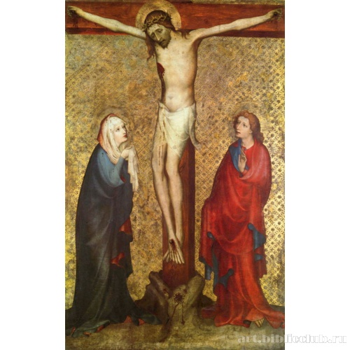 Пехлерский алтарь, сцена: Распятие Христа