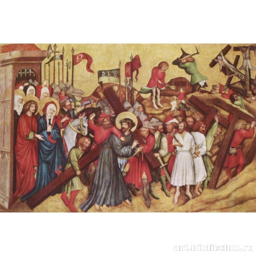 Алтарь Страстей Христовых, сцена: Несение Креста