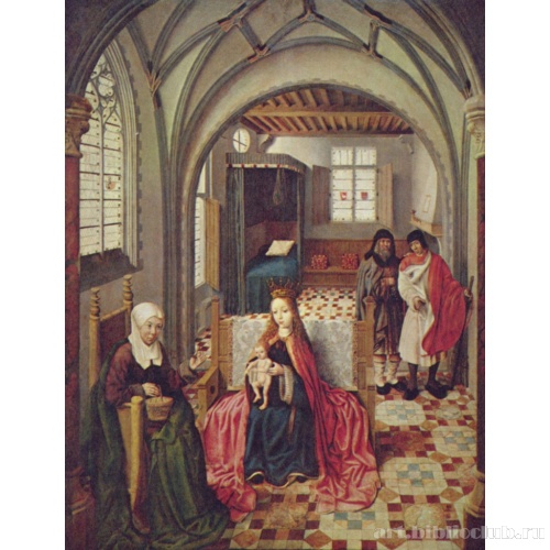 Святое семейство в покоях с Анной и Иоахимом