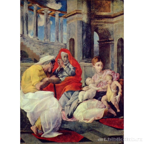 Святое семейство со св. Елизаветой