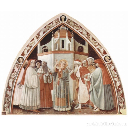 Фрески собора в Прато. Св. Стефан