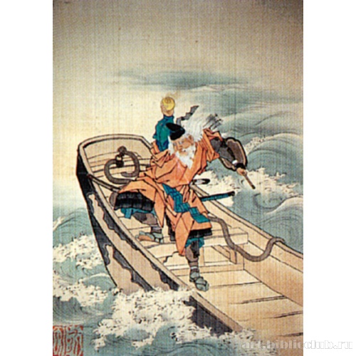 Воин в лодке