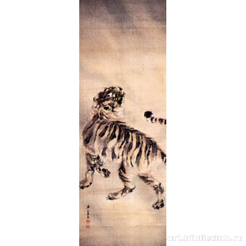 Тигр под дождем