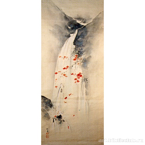 Водопад осенью