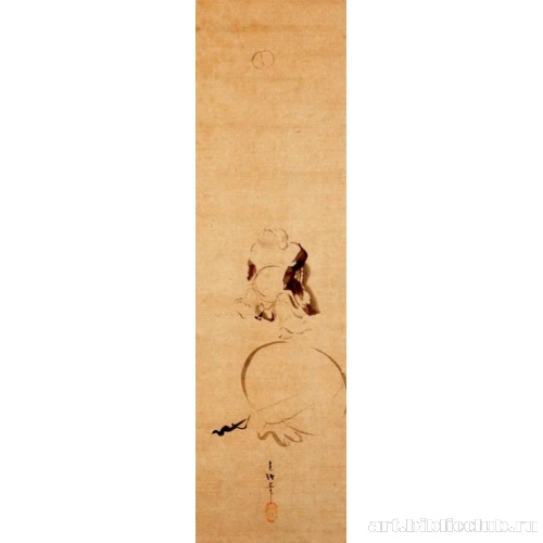 Хотэй, играющий в мяч