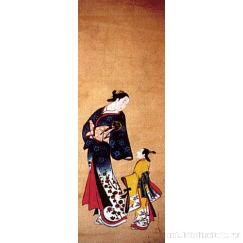 Куртизанка со служанкой