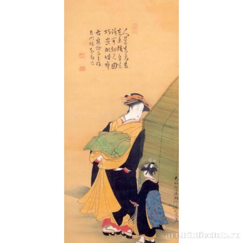 Красавица со служанкой