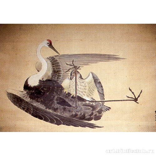 Журавль и орел