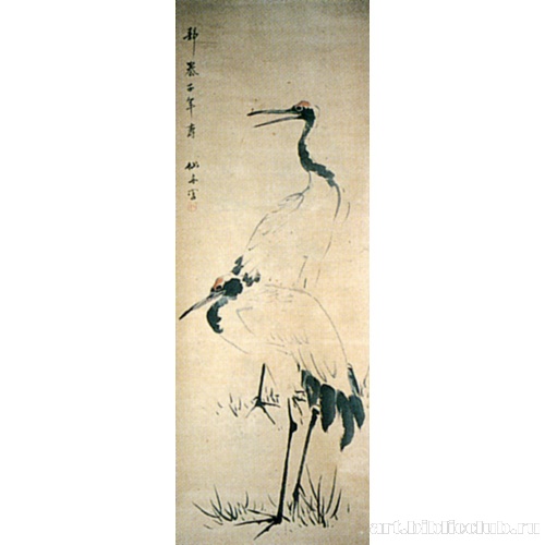 Пара журавлей