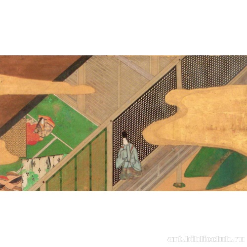 Отомэ. Сцена из «Повести о Гэндзи»