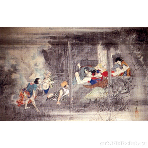 Изнасилование разбойниками в горах