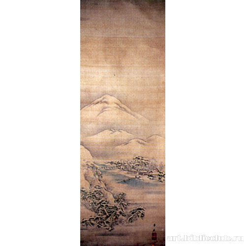 Зимний пейзаж в Арасияма