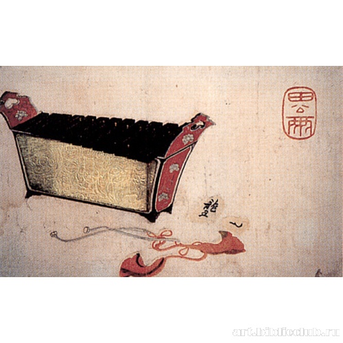 Ксилофон и фишки для игры в го