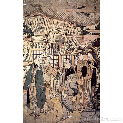 Вид Атагояма в Эдо