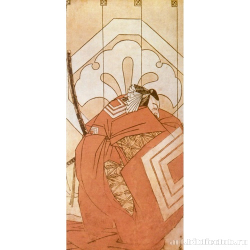 Актер Итикава Дандзюро V в роли Сибараку