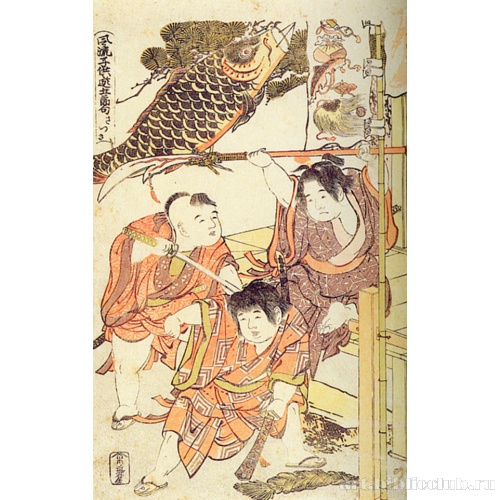 Лист из серии «Пятый ежегодный фестиваль детских игр»