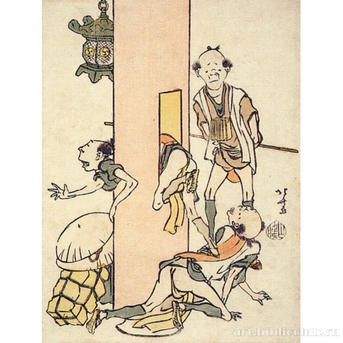 Лист из серии «Сборник комических картинок»