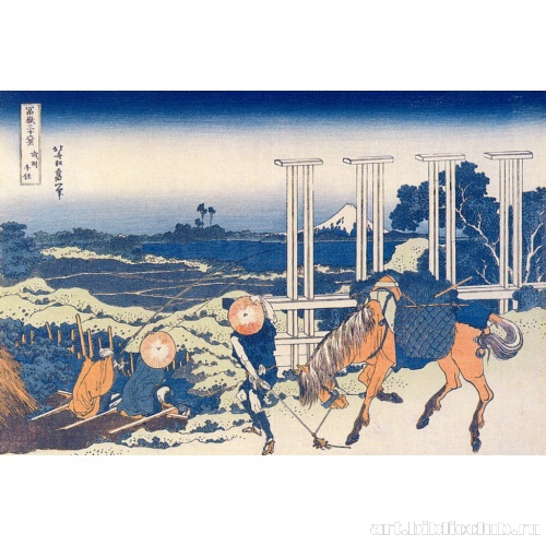 Лист из серии «36 видов горы Фудзи»