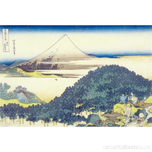 Лист из серии «36 видов горы Фудзи»