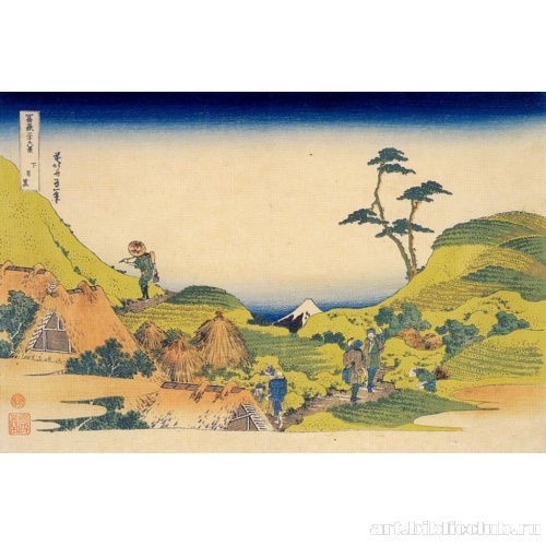 Лист из серии «36 видов горы Фудзи»