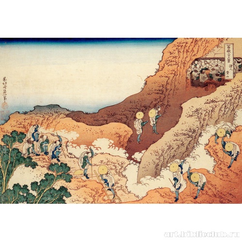 Лист из серии «36 видов горы Фудзи»