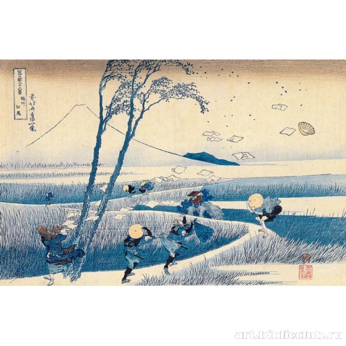 Лист из серии «36 видов горы Фудзи»