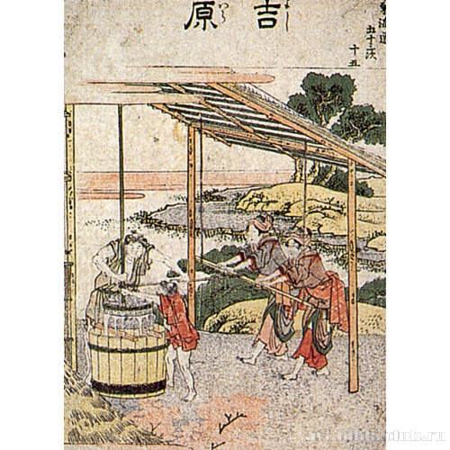 Станция 15 (из серии «53 станции Токайдо»)