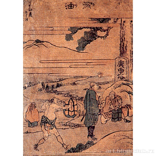 Станция 36  (из серии «53 станции Токайдо»)