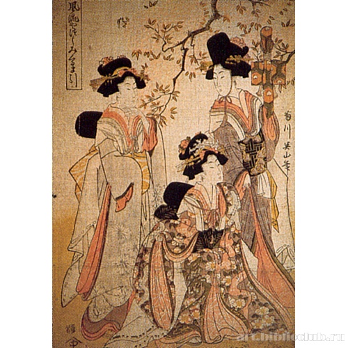 Изящное уподобление сцене Курумабики