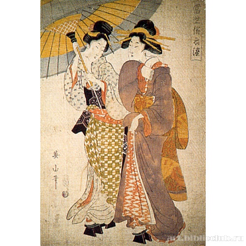 Две красавицы в дождь