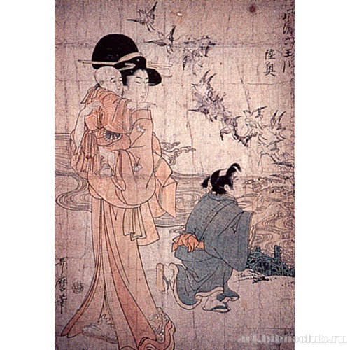 Муцу (из серии «Прекрасная Мутамагава»)