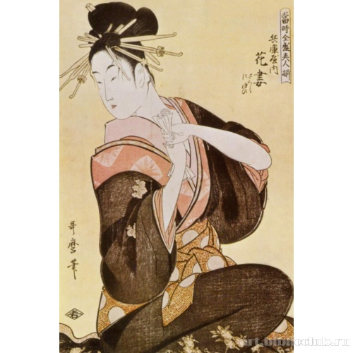 Красавица Ханадзума из дома Хего-я