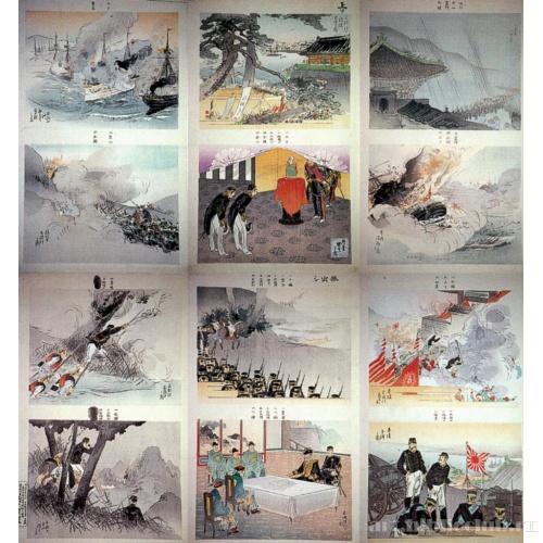 Сцены маньчжуро-японской войны 1894-95 годов