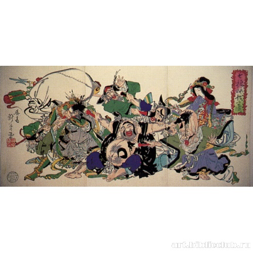 Семь божеств счастья за игрой