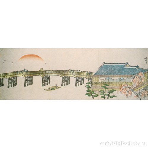 Восход солнца над мостом