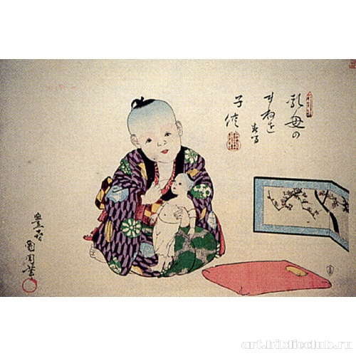 Ребенок подражает кормилице