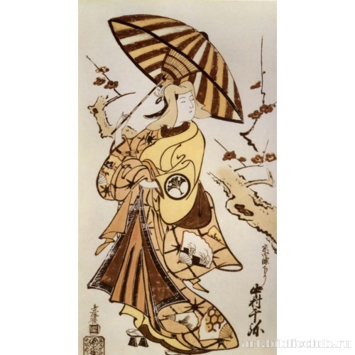 Актер Накамура Сэнъя в женской роли