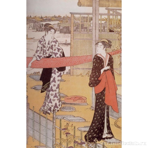 Сцена на веранде и в саду