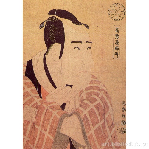 Портрет актера Корайя Кинс (Итикава Комадзо III)