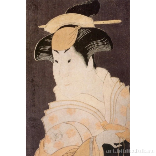 Актер Иваи Хансиро IV в роли служанки