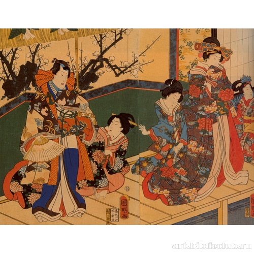 Львиный танец во дворце ранней весной