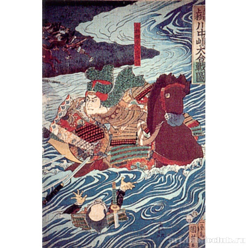 Уэсуги Кэнсин (из серии «Великая битва Такэда Уэсуги в Каванакадзима»)