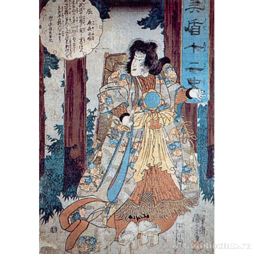 Тацу (Дракон): Тацуя-химэ (из серии «Уподобление двенадцати месяцам»)